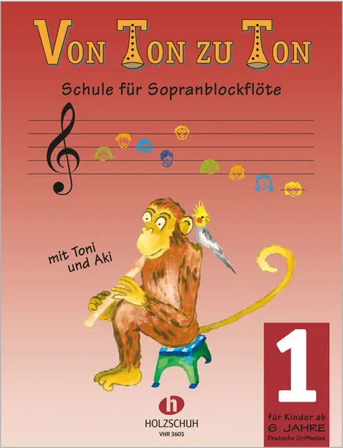 Von Ton zu Ton, Band 1 (deutsche Griffweise)